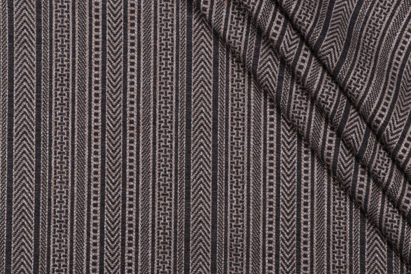 PK Lifestyles Nairobi Stitch Woven Decorator Fabric in Sable 