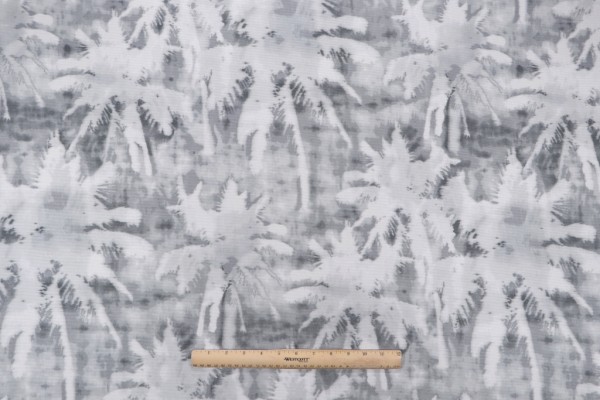 Sample of Tommy Bahama Tamarindo Printed Cotton Drapery Fabric in Shoreline 