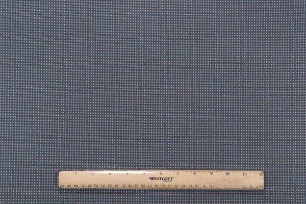 Scalamandre Deccan Beluga Woven Upholstery Fabric in Blue