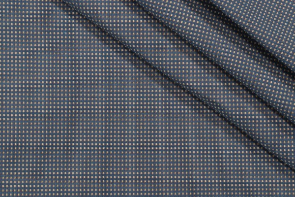 Scalamandre Deccan Beluga Woven Upholstery Fabric in Blue