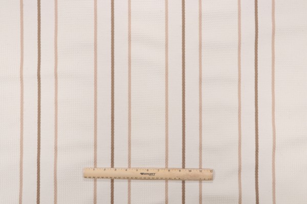 Click for 4 Yards Scalamandre Virtue Woven Upholstery Fabric in Ecru Scalamandre Virtue Woven Upholstery Fabric in Ecru