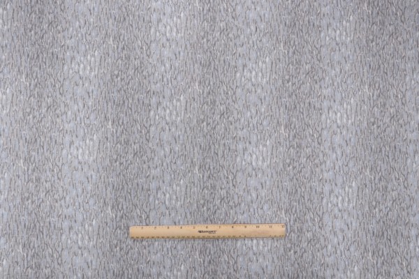 Jeffery Allen Marks Chromis Printed Linen Drapery Fabric in Metal for Kravet CLOSEOUT