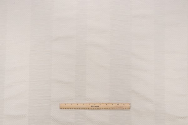 Scalamandre San Mateo Woven Decorator Fabric in White on WHite