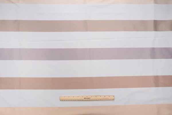 Lelievre Paris Arc En Ciel Woven Drapery Fabric in Nacre for Scalamandre