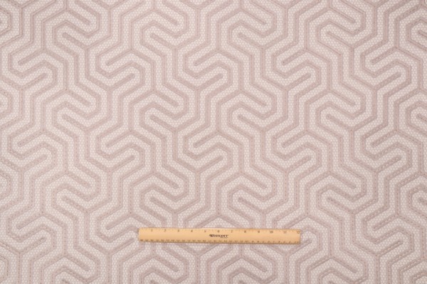 PK Lifestyles Cayden Emb Embroidered Drapery Fabric in Fossile