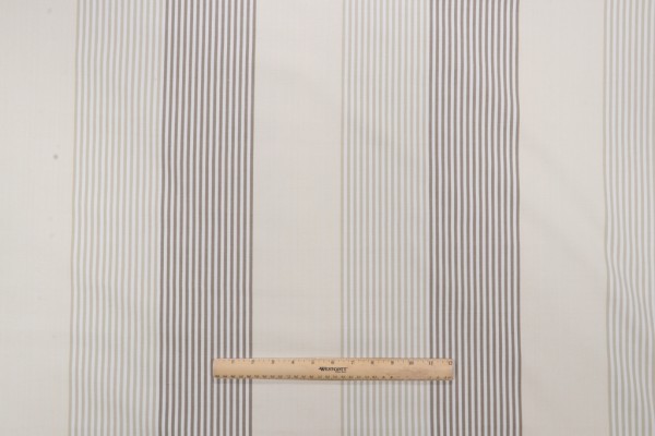 Scalamandre Duo Line Woven Decorator Fabric in Grey