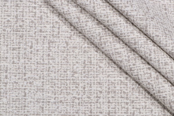 Doolin Woven Chenille Upholstery Fabric in Pewter