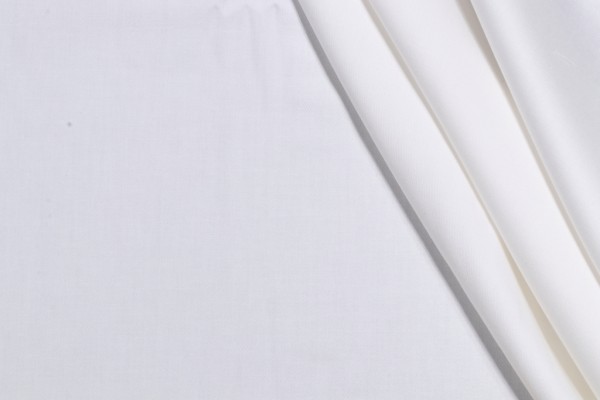 Shalimar Sateen Woven Drapery Fabric in Off-White