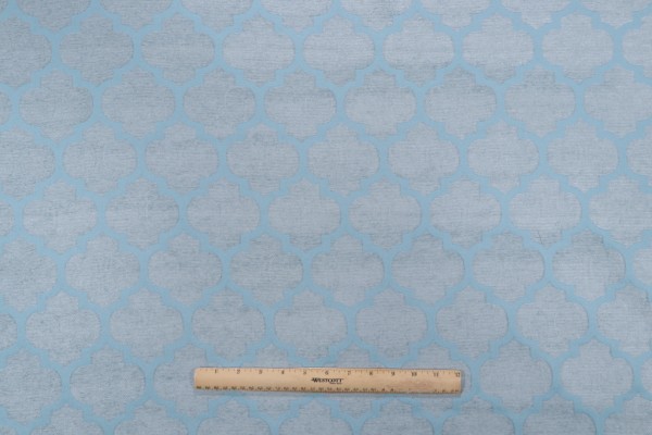 Pastis Woven Chenille Upholstery Fabric in Spa 