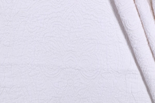 Click for .88 Yards Medallion Matelasse Upholstery Fabric in Natural Medallion Matelasse Upholstery Fabric in Natural