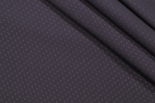 Scalamandre Place Vendome Woven Decorator Fabric in Charcoal