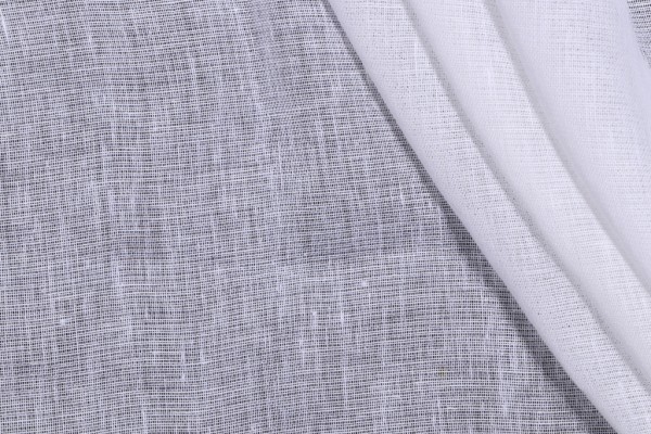 1 Yard Victoria Solid Sheer Drapery Fabric in Ice