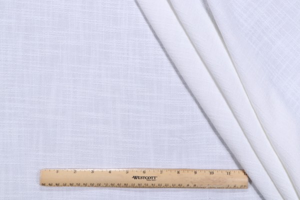 Mitchell Fabricut Thriller Woven Decorator Fabric in White