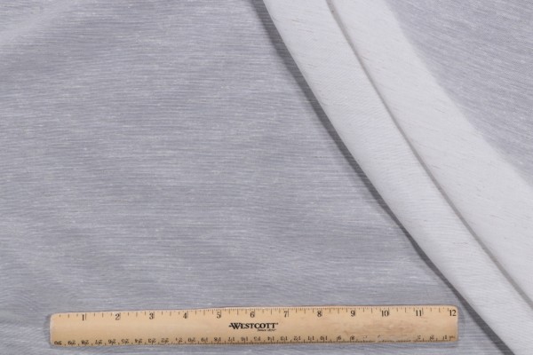 Bordeaux Semi-Sheer Drapery Fabric in Linen