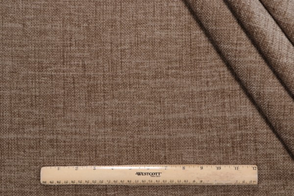 Scalamandre Chet Woven Chenille Upholstery Fabric in Pewter