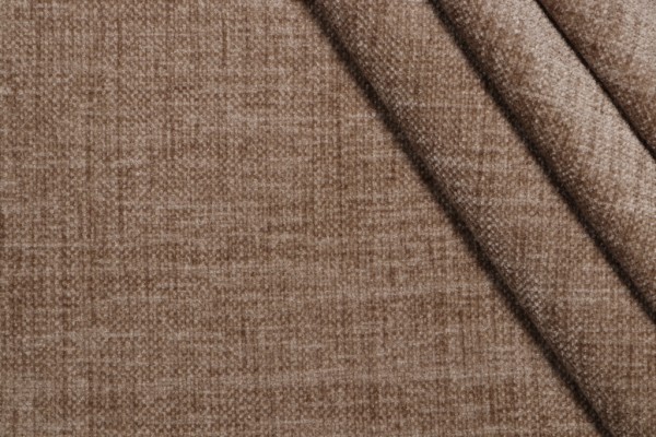 Scalamandre Chet Woven Chenille Upholstery Fabric in Pewter