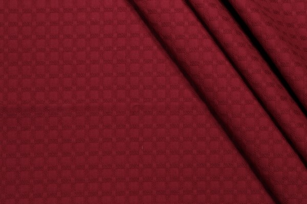 Scalamandre Domino Woven Decorator Fabric in Bordeaux