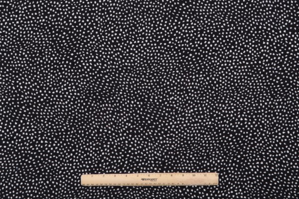 Tempo Galaxy-Reversible Woven Chenille Upholstery Fabric in Black 