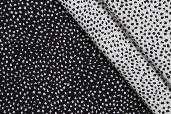 Tempo Galaxy-Reversible Woven Chenille Upholstery Fabric in Black 