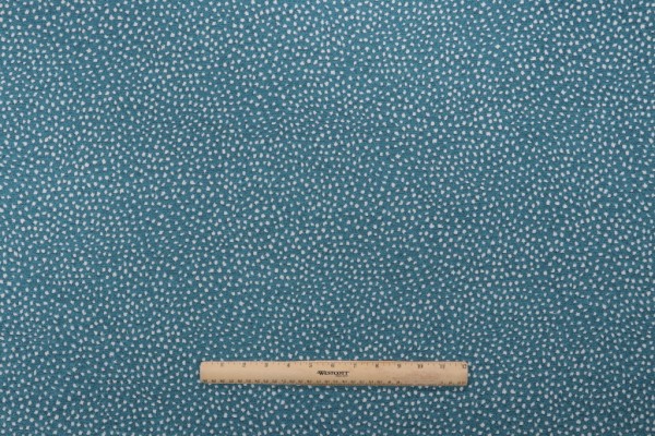 Sample of Tempo Galaxy-Reversible Woven Chenille Upholstery Fabric in Teal 