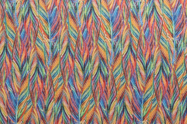 Terrasol - Plume Printed Acrylic Outdoor Fabric in Summer 