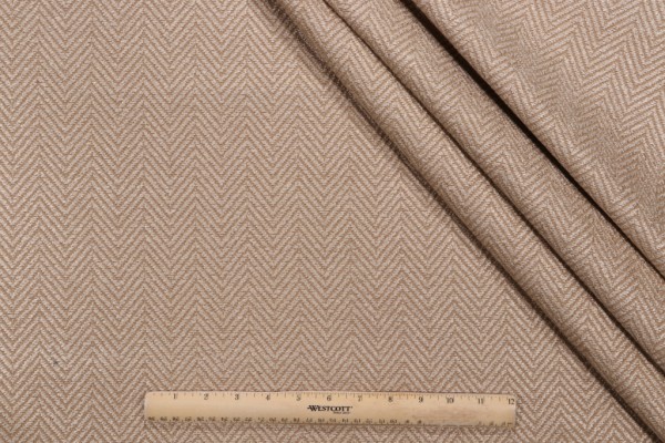 Scalamandre Chalice Woven Upholstery Fabric in Jute