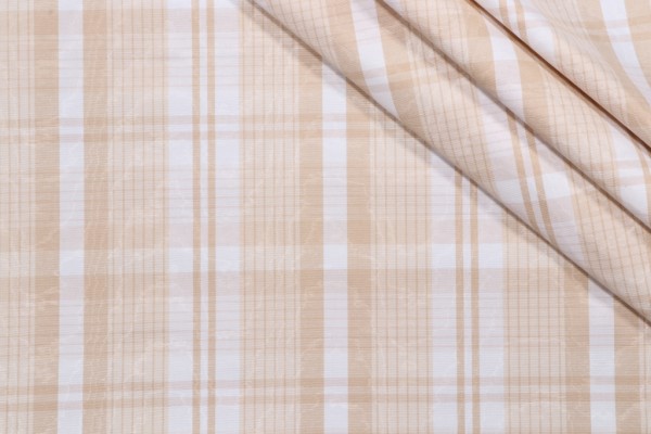 Fonthill Saint Nazaire Woven Moire Decorator Fabric in Avorio for Scalamandre