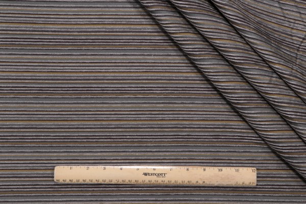 Scalamandre Fioriture Woven Chenille Decorator Fabric in Poivre