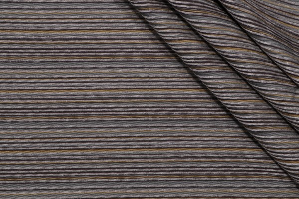 Scalamandre Fioriture Woven Chenille Decorator Fabric in Poivre