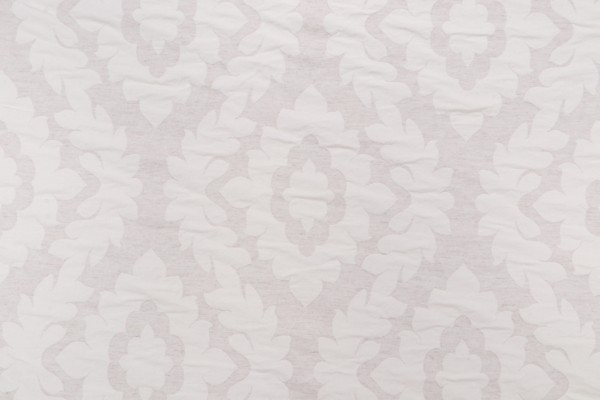 PK Lifestyles Heirloom Emblem Damask Decorator Fabric in Linen