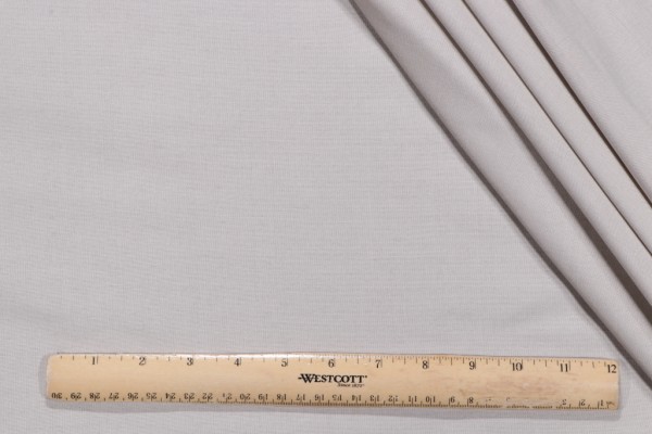 Plaza Woven Decorator Fabric in Silver