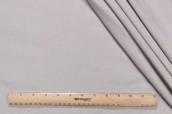 Plaza Woven Decorator Fabric in Silver