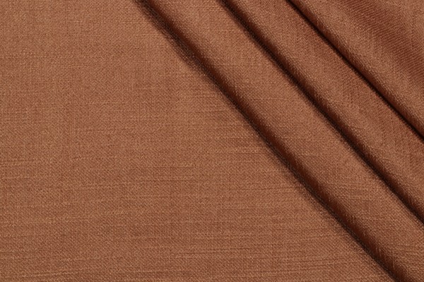 Laurel Solid Woven Decorator Fabric in Gold