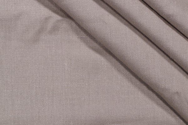 Elizabeth Solid Woven Linen Decorator Fabric in Stone