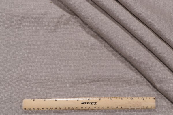 Click for 1.38 Yards Elizabeth Solid Woven Linen Decorator Fabric in Stone Elizabeth Solid Woven Linen Decorator Fabric in Stone