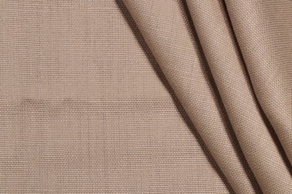 P Kaufmann Slubby Linen Woven Decorator Fabric in Cafe