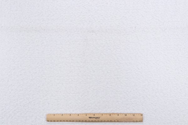 Crypton Jennie High Performance Chenille Upholstery Fabric in Snow 