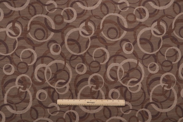 Thibaut Roundabout W73607 Woven Upholstery Fabric in Brown 