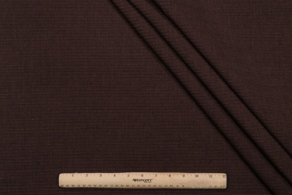 Thibaut Florence W74535 Woven Chenille Upholstery Fabric in Dark Brown 