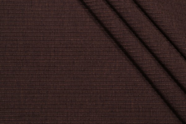 Thibaut Florence W74535 Woven Chenille Upholstery Fabric in Dark Brown 