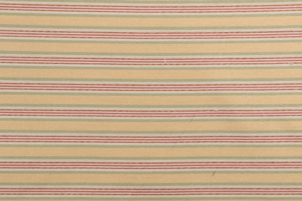 Thibaut Cadogan Stripe W8166 Woven Decorator Fabric in Yellow 