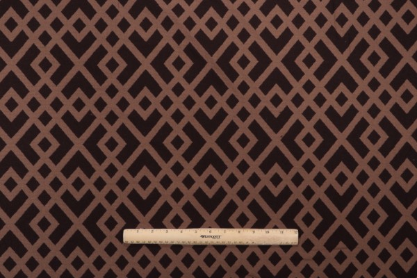 Thibaut Gabriel W8447 Woven Polyester Outdoor Fabric in Chocolate 