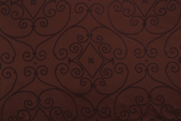 Thibaut Lavolta Scroll W71812 Woven Upholstery Fabric in Brown 