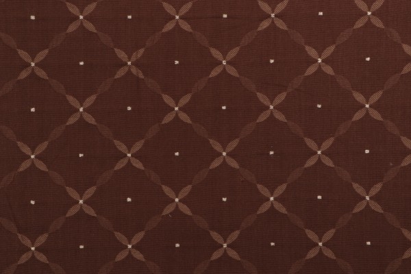 Sample of Thibaut Trafalgar W7314 Woven Upholstery Fabric in Brown 