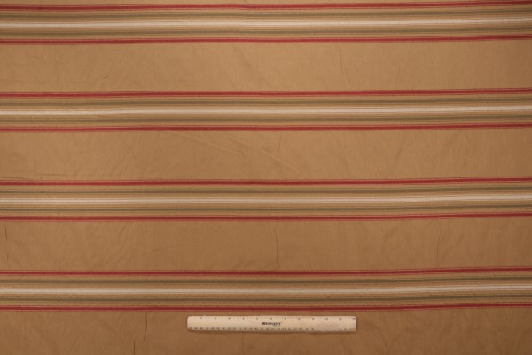 Thibaut Somerset Stripe W74021 Woven Upholstery Fabric in Gold 