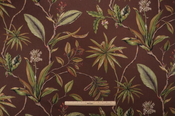 Click for Thibaut Sonora F96728 Printed Drapery Fabric in Brown  Thibaut Sonora F96728 Printed Drapery Fabric in Brown