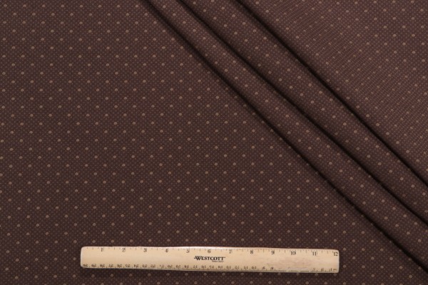 Click for 7.25 Yards Thibaut Pimlico Dot W7186 Woven Upholstery Fabric in Brown Thibaut Pimlico Dot W7186 Woven Upholstery Fabric in Brown
