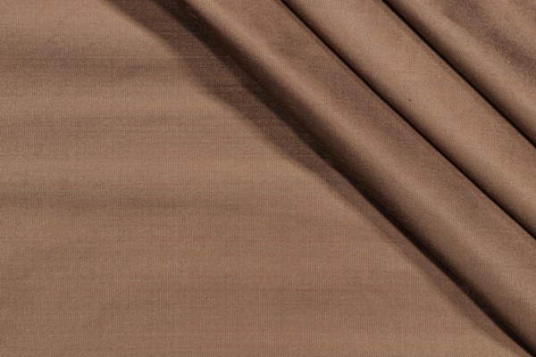 Titan Silk Decorator Fabric in Mocha