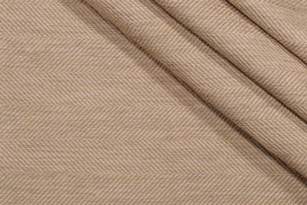 Thibaut Hawthorne Herringbone W73273 Woven Upholstery Fabric in Tan