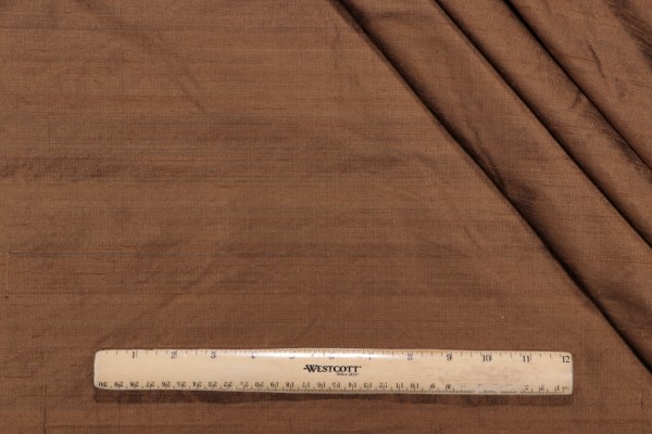 Thibaut Empire Silk W85405 Woven Decorator Fabric in Cognac